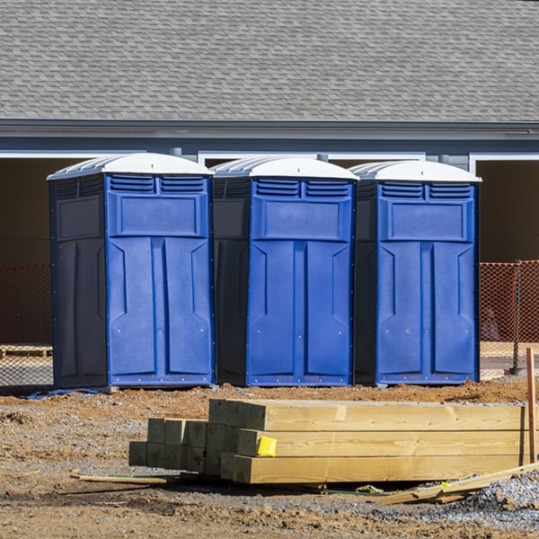 how do you ensure the porta potties are secure and safe from vandalism during an event in Ohkay Owingeh